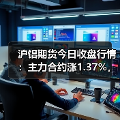 沪铝期货今日收盘行情：主力合约涨1.37%，多合约上涨（图4）