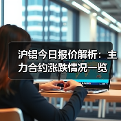沪铝今日报价解析：主力合约涨跌情况一览（图3）