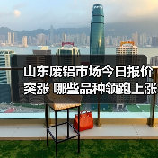 山东废铝市场今日报价突涨 哪些品种领跑上涨榜单？