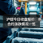 沪铝今日收盘报价：各合约涨跌情况一览（图2）