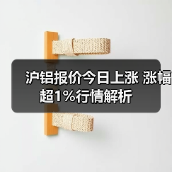 沪铝报价今日上涨 涨幅超1%行情解析（图2）