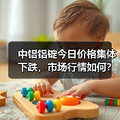 中铝铝锭今日价格集体下跌，市场行情如何？（图2）