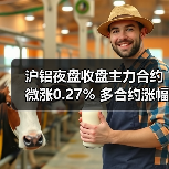 沪铝夜盘收盘主力合约微涨0.27% 多合约涨幅超0.25%(图4) 沪铝夜盘收盘主力合约微涨0.27% 多合约涨幅超0.25%(图4)