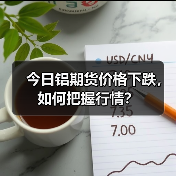今日铝期货价格下跌，如何把握行情？（图3）