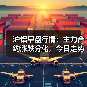 沪铝早盘行情：主力合约涨跌分化，今日走势如何？