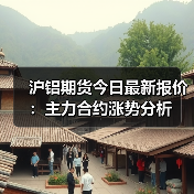 沪铝期货今日最新报价：主力合约涨势分析