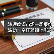 清远废铝市场一周报价波动：变压器铝上涨200元，其他品种涨跌不一（图1）