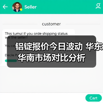 铝锭报价今日波动 华东华南市场对比分析（图1）