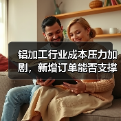 铝加工行业成本压力加剧，新增订单能否支撑？（图1）