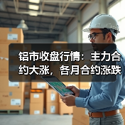 铝市收盘行情：主力合约大涨，各月合约涨跌分化（图2）