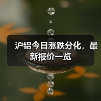 沪铝今日涨跌分化，最新报价一览（图1）