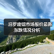汨罗废铝市场报价最新涨跌情况分析（图1）