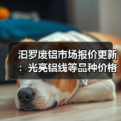 汩罗废铝市场报价更新：光亮铝线等品种价格涨跌如何？（图1）