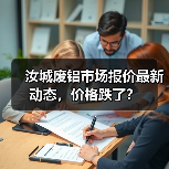 汝城废铝市场报价最新动态，价格跌了？（图1）