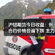 沪铝期货今日收盘：各合约价格普遍下跌 主力合约跌0.24%（图3）