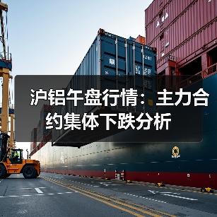 沪铝午盘行情：主力合约集体下跌分析（图3）