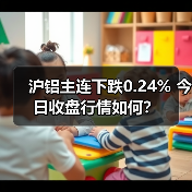 沪铝主连下跌0.24% 今日收盘行情如何？（图3）