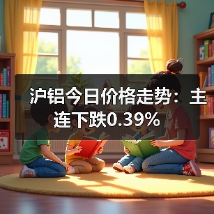 沪铝今日价格走势：主连下跌0.39%（图4）