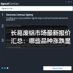 长葛废铝市场最新报价汇总：哪些品种涨跌显著？（图3）