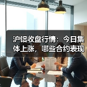 沪铝收盘行情：今日集体上涨，哪些合约表现亮眼？（图4）