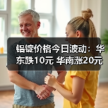 铝锭价格今日波动：华东跌10元 华南涨20元 区域市场差异大？（图2）