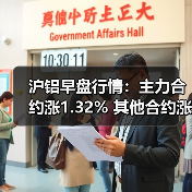 沪铝早盘行情：主力合约涨1.32% 其他合约涨幅超1%（图4）