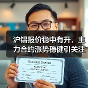 沪铝报价稳中有升,主力合约涨势稳健引关注(图1) 沪铝报价稳中有升,主力合约涨势稳健引关注(图1)