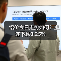 铝价今日走势如何？主连下跌0.25%（图2）