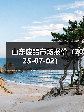 山东废铝市场报价(2025-07-02)(图4) 山东废铝市场报价(2025-07-02)(图4)