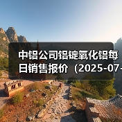 中铝公司铝锭氧化铝每日销售报价（2025-07-02）（图4）