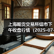 上海期货交易所铝市下午收盘行情（2025-07-02 15:03）（图3）