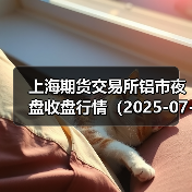 上海期货交易所铝市夜盘收盘行情（2025-07-01 01:03）（图2）