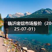 临沂废铝市场报价（2025-07-01）（图2）