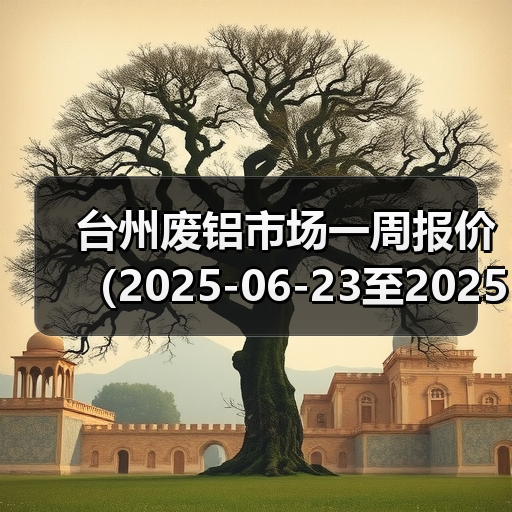 台州废铝市场一周报价（2025-06-23至2025-06-27）（图3）