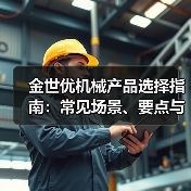 金世优机械产品选择指南：常见场景、要点与注意事项