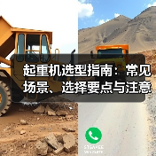 起重机选型指南：常见场景、选择要点与注意事项
