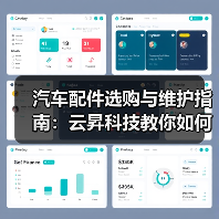 汽车配件选购与维护指南：云昇科技教你如何判断需求与保养