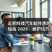 云昇科技汽车配件选购指南 2026：维护技巧与常见问题解析