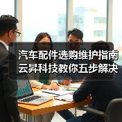 汽车配件选购维护指南 云昇科技教你五步解决常见问题(图1) 汽车配件选购维护指南 云昇科技教你五步解决常见问题(图1)
