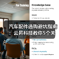 汽车配件选购避坑指南:云昇科技教你5个关键方法(图2) 汽车配件选购避坑指南:云昇科技教你5个关键方法(图2)