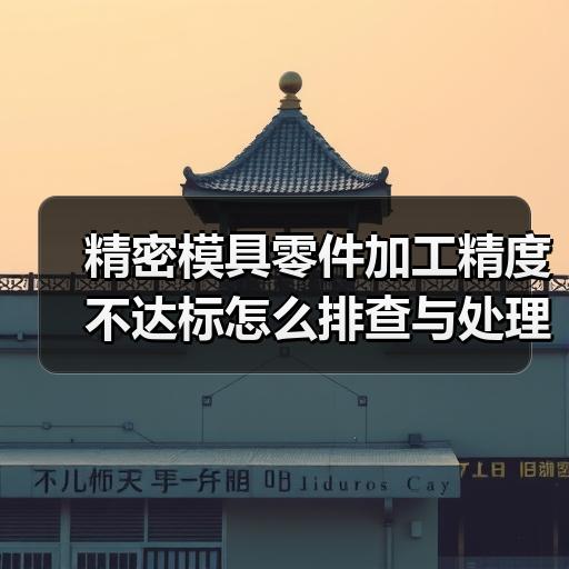 精密模具零件加工精度不达标怎么排查与处理