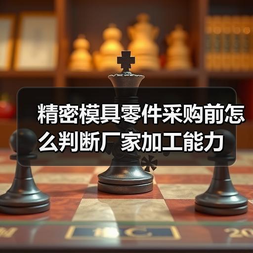 精密模具零件采购前怎么判断厂家加工能力