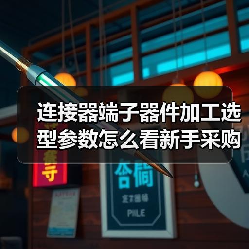 连接器端子器件加工选型参数怎么看新手采购避坑指南