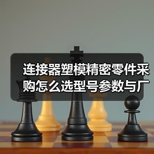连接器塑模精密零件采购怎么选型号参数与厂家对比要点